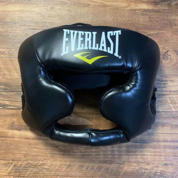 EVERLAST Adult boxing helmet taekwondo combat helmet set of sanda beam