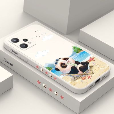 Happy Panda Case For OPPO Realme 9 9i 8 8i 7 7i 6 Pro Plus C31 C35 C1 C11 C12 C15 C20 C21Y C25 C25S Cover Electrical Connectors