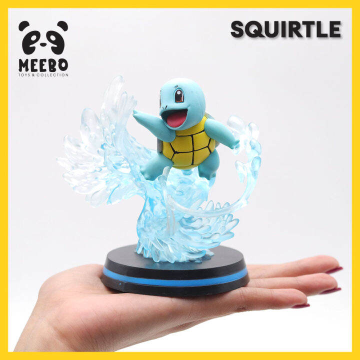 MEEBO Anime Statues Pokemon Gen 1 Squirtle Wartortle Exquisite PVC
