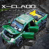 1:28 Benz X-Class Exy 6X6ปิดถนนรถกระบะรุ่นรถของเล่นล้อแม็ก D Iecast ดึงกลับของเล่นยานพาหนะสำหรับของขวัญ