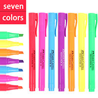 6pcs Faber Casl Highlighter Textliner Pen 1577 Water-based Fluorescent Pigment Ink Marker Stationery Office School Supplies