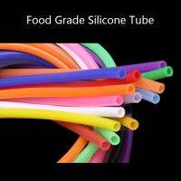 6x9mm Silicone Tube ท่อเครื่องดื่มท่อซิลิโคนแบบยืดหยุ่นขนาด หัวต่อสายเชื้อเพลิงนมนิ่ม OD9mm ID6mm ท่อข้อต่อท่อน้ำไฟ LED ขนาด 2/5/10เมตร