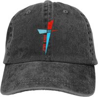 Colorful Crosses Jesus Saves Unisex and Personalized Cowboy hat with Adjustable Sunshade