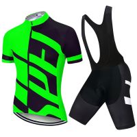 2022 Cycling Jersey Set Men Mtb Cycling Clothing Suits Quick Dry Bicycle Breathable Cycling Sportswear Short Sleeve Bike Uniform