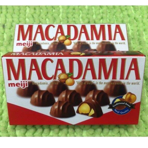 Meiji Macadamia Chocolate Covered Nut 58g Lazada PH