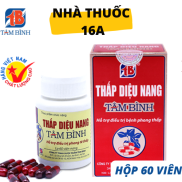 THẤP DIỆU NANG TÂM BÌNH - HỖ TRỢ GIẢM PHONG THẤP - HỘP 60 VIÊN