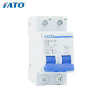 FATO MCB DC 2P 125V-750V 4.5/6KA BreakingความจุMini Circuit Breaker 10A 16A 20A 25A 32A 40A 63A Din Railฟิวส์ระบบPV-asferttyre