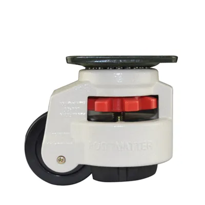 Rubber Foot Foot Level Adjustment Equipment Cart Caster 60Kg Load Capacity Furniture Leveling Roller Master Foma Wheel