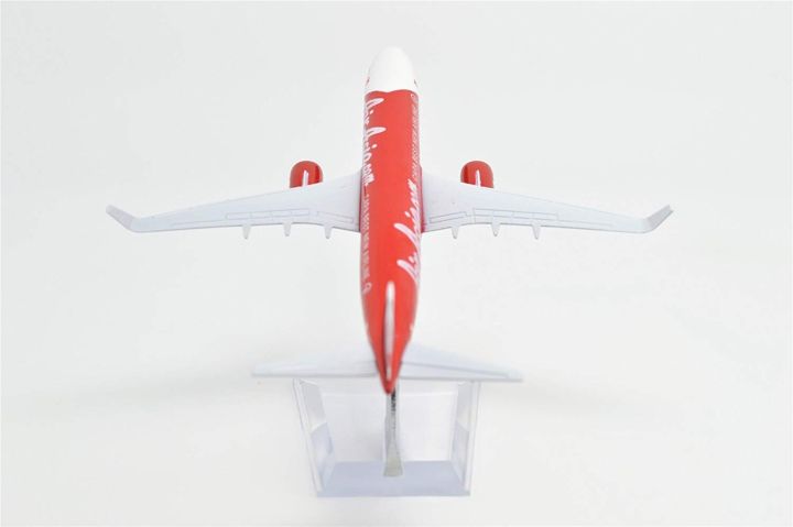 1-400-16cm-air-asia-boeing-b737-metal-airplane-model-plane-toy-plane-model