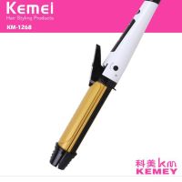 【CC】 kemei electric hair straightener curler KM-1268 professional 2 1 iron curling styling curly straight