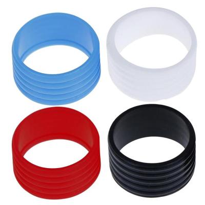 Tennis Racket Grip Band Ring Reusable Tennis Racket Sealing Rubber Ring Tennis Racket Silicone Ring Tennis Racket Grip Bands Tennis Badminton Racket Handles Rubber Ring greater