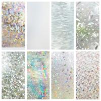 Window Stickers Glass Sticker Anti Privacy Film PET Electrostatic Self-adhesive Frosted