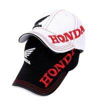 หมวก HONDA MotoGP มอเตอร์ไซค์ฮอนด้าหมวกแก๊ปหมวกโค้งไรเดอร์เกียร์ปกป้องใบหน้าชายหญิงฤดูใบไม้ผลิฤดูร้อนมอเตอร์ครอสกีฬากลางแจ้ง (A1)