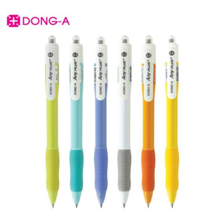 ปากกาลูกลื่น-หมึกไฮบริด-dong-a-รุ่น-anyplus-หมึกสีน้ำเงิน-1-ด้าม