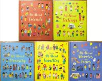 ขายแยกเล่ม หนังสือ Usborne All About Feelings / Friends /Diversity /Families /Worries and Fears