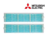 Mitsubishi Electricแผ่นกรองอากาศ  MAC-1415FT-E (แบบมีกรอบ) แผ่นฟอกอากาศ  *2 ชิ้น/ชุด รุ่น MS-PFC09/PFC13 ของแท้