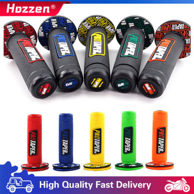 Hozzen รถจักรยานยนต์จับบาร์ Universal Part Racing มือจับรถจักรยานยนต์สำหรับ Protaper Husqvarna Yamaha KTM Motocross Moto Grip พิทไบค์