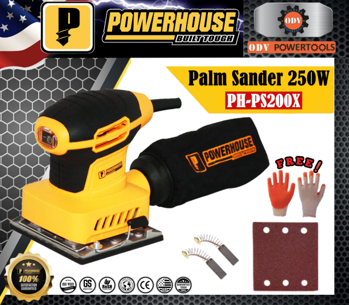 Powerhouse Palm Sander 250W PHPS200X ODV POWERTOOLS Lazada PH