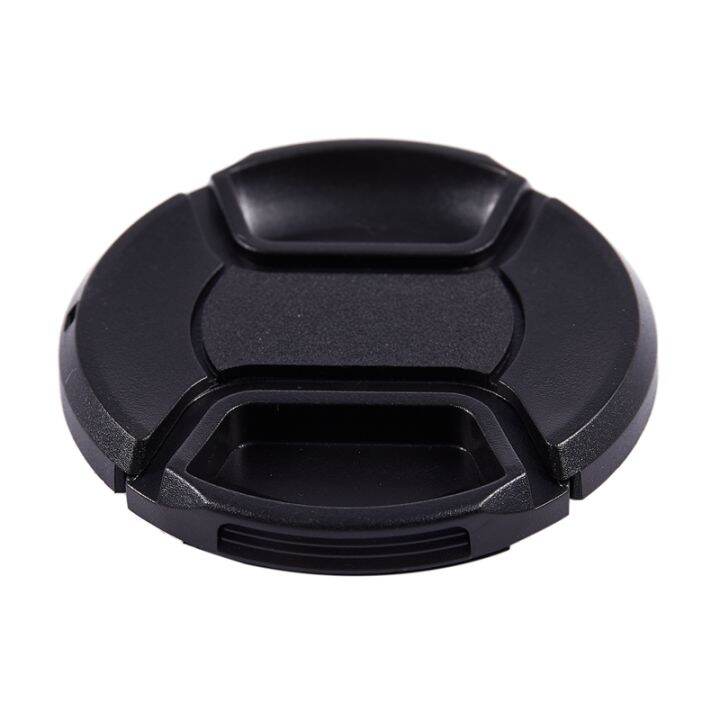 black-62mm-center-pinch-design-front-lens-cap-cover