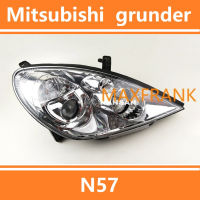 FOR Mitsubishi Galant MITSUBISHI grunder N57 HEADLAMP  HEADLIGHT  LENS HEAD LAMP FRONT LIGHT สำหรับมิตซูบิชิกะลันท์มิตซูบิชิกรunder N57ไฟหน้าเลนส์ไฟหน้าไฟหน้าไฟฉายคาดศีรษะ