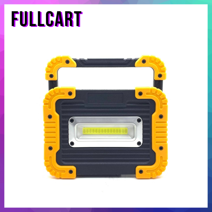 ไฟฉายพกพา-ไฟสปอร์ตไลท์-ไฟฉายฉุกเฉิน-ตะเกียง-ไฟ-led-3-โหมด-750-lumens-พร้องโหมดไฟกระพริบ-สว่างสูง-กันกระแทก-เหมาะสำหรับตั้งแคมป์-งานช่าง-by-fullcart