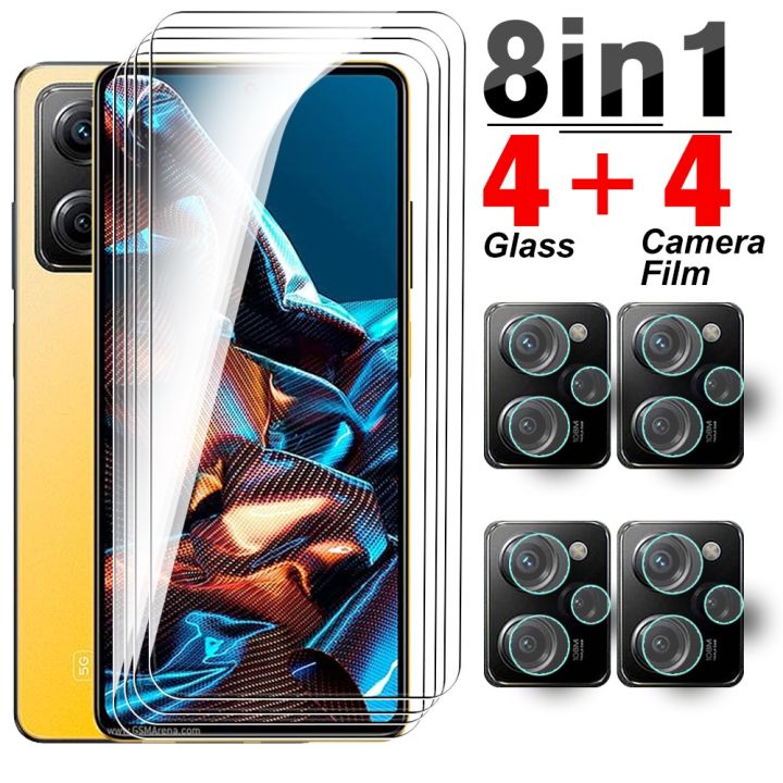 spot-goods66-8to1กระจกสำหรับ-xiaomi-poco-x5-pro-5g-อารมณ์-pofo-pocco-x5pro-x-5-5x-pocox5-pocox5pro-6-67-39-39-ตัวป้องกันหน้าจอแสดงผลของกล้อง