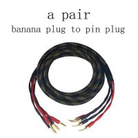 Canare L-4S8F one Pair oxygen-free copper audio speaker cable HI-FI high-end amplifier speaker cable Banana head cable