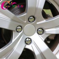 16pcs Car Wheel Hub Screw Cap Dedicated Wheel Screw Anti Protection Cover for Peugeot 207 3008 301 307 308 2008 408 508 207 407 Nails  Screws Fastener