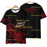 2023 new2023 New Anime DATE A LIVE Tokisaki Kurumi T Shirt Japanese Mens Fashion Women Loose 3D Printing Unisex Casual Short Sleeve Top Cosplay