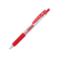 ปากกาหมึกเจล 0.7 มม. แดง ซีบร้า SARASA JJB-15