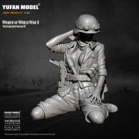 1/35 Yufan โมเดลเรซินโมเดลทหาร YFWW-2067-3ประกอบตัวเองสวยงาม