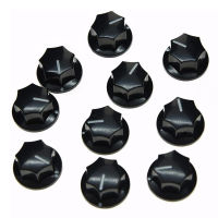 10Pcs Guitar Knobs Amplifier Amp Knob Bass Tone Volume Knobs for Guitarra Brass