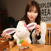 Rabbit Stuffed Plush Toys White Bunny Soft Dolls for Girlfriend Girl Birthday Gift Plushie Toys Kids Christmas Gift