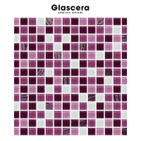 Glascera กระเบื้องโมเสคแก้ว ชนิดผิวมัน สีสันสวยงาม ไม่ดูดซึมน้ำ ไม่เกิดเชื้อรา ตกแต่งภายในและภายนอก Venus #4