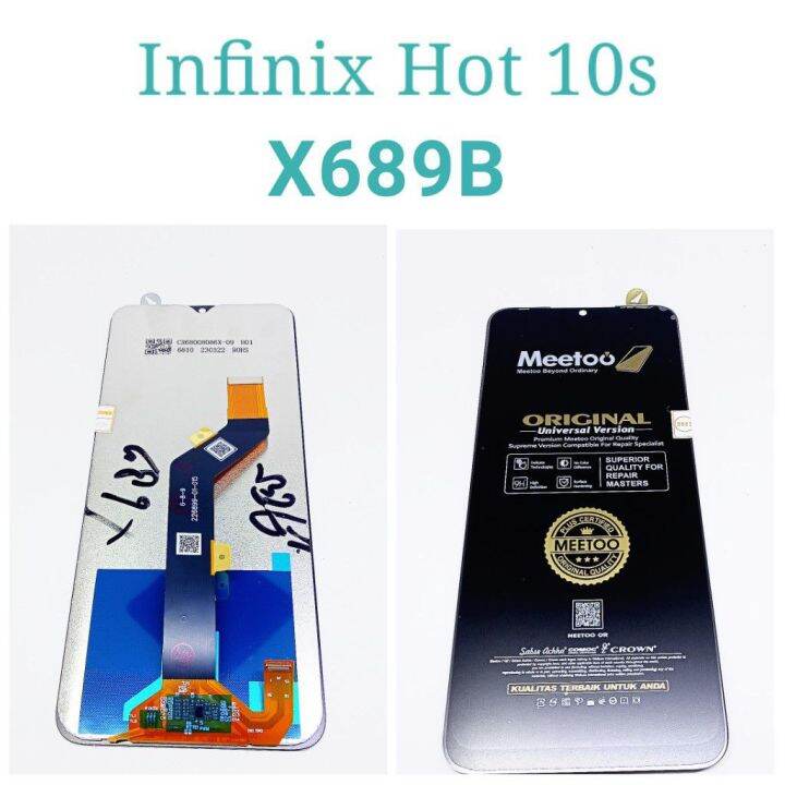 LCD TOUCHSCREEN INFINIX HOT 10S X689 X689B FULLSET | Lazada Indonesia