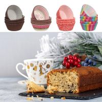 【lz】❀❡✑  Muffin Cupcake Copos De Papel Forro Do Cupcake Caixa De Cozimento Molde Do Bolo Do Copo Bandeja De Festa Decoração Do Bolo Ferramentas De Pastelaria De Cozinha