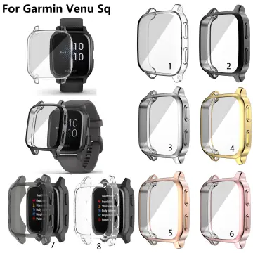 For Garmin Venu Sq2 PC + 9H Tempered Glass Integrated Protective