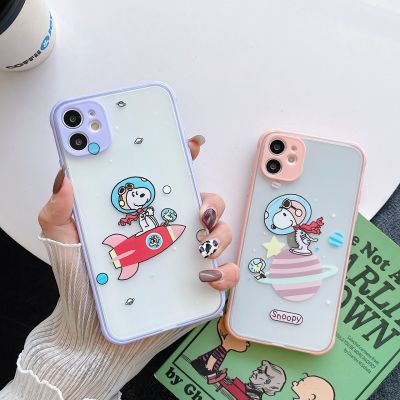 เคสขอบสีการ์ตูน สวยๆเคสกันรอยกล้อง 11/ 7Plus / 8Plus/11Promax 6/6S 7/8/SE(2020) 6Plus  11Pro x/xr/xsmax#842