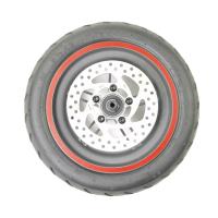 Electric Scooter 8.5 Inch Inflatale Rear Wheel Tire Aluminum Alloy Wheel Hub 110Mm Brake Disk Set for Xiaomi M365 / 1S