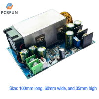 pcbfun โมดูล DC-DC เพิ่มตัวแปลงรถยนต์12-75V ถึง2.5-60V Step Down Voltage Regulator แหล่งจ่ายไฟปัจจุบันคงที่