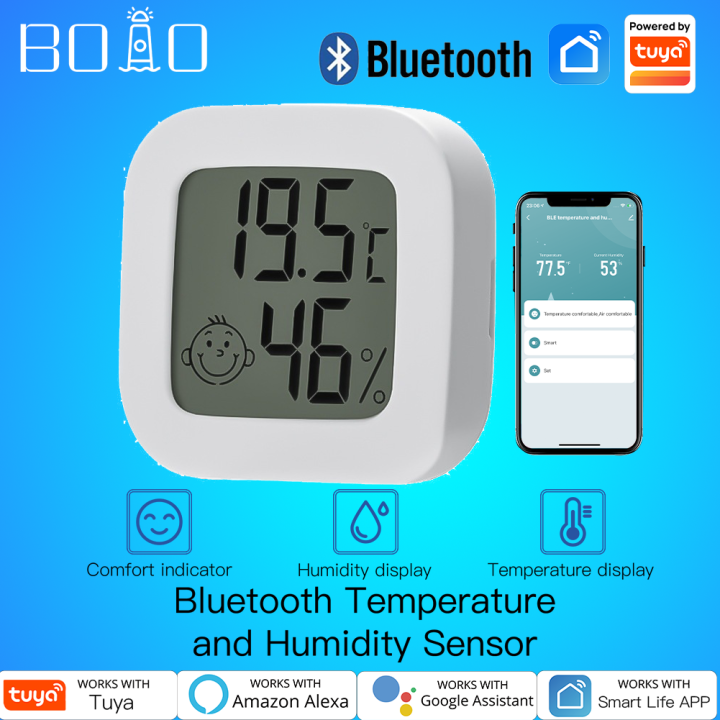 Tuya Smart Bluetooth BLE Temperature Humidity Thermometer