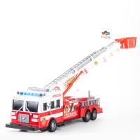 ProudNada Toys ของเล่นเด็กรถกระเช้าดับเพลิงล้อมีลาน Shun Tai FIRE RESCUE NO.8802