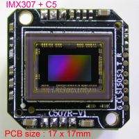 mini 17x17mm AHD-H (1080P) 1/2.8 STARVIS IMX307 CMOS sensor C5 DSP CCTV camera PCB board module (optional parts)