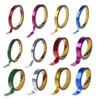 Rhythmic Gymnastics Decoration Holographic RG Prismatic Glitter Tape Hoops Stick