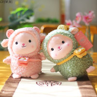 PlushStuffed สัตว์แกะตุ๊กตาหมอนนุ่มเด็กเด็กสาว Kawaii ของขวัญวันเกิดประดับห้อง23เซนติเมตรน่ารักสายรุ้งแกะของเล่นตุ๊กตา