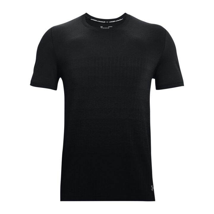 under-armour-ua-mens-seamless-lux-short-sleeve-อันเดอร์-อาร์เมอร์-เสื้อออกกำลังกายสำหรับผู้ชาย