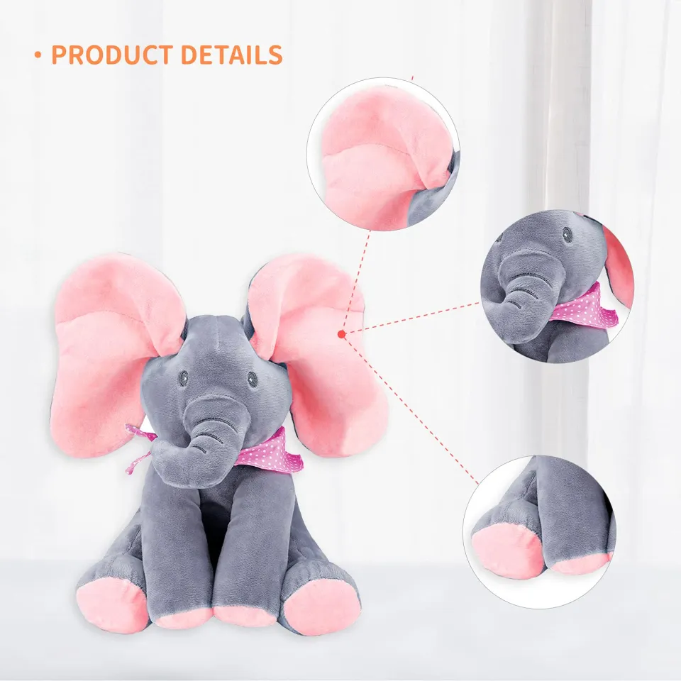 elephant with flapping ears toy