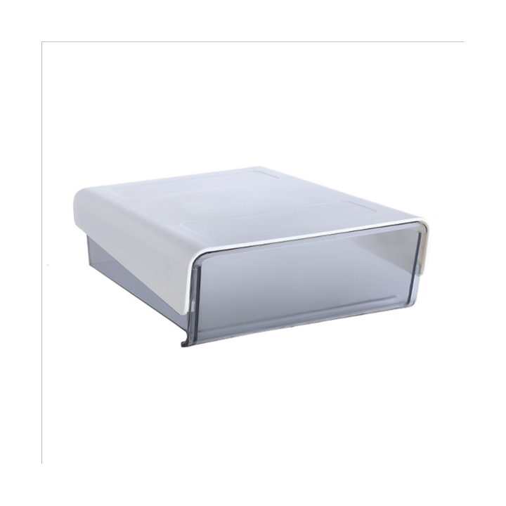1set-under-desk-drawer-organizer-no-punch-strong-storage-box-drawer-organizer-white