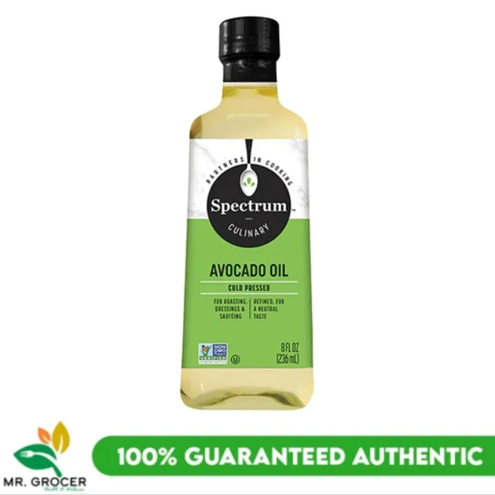 Spectrum Cold Pressed Avocado Oil Refined 236mL Lazada PH