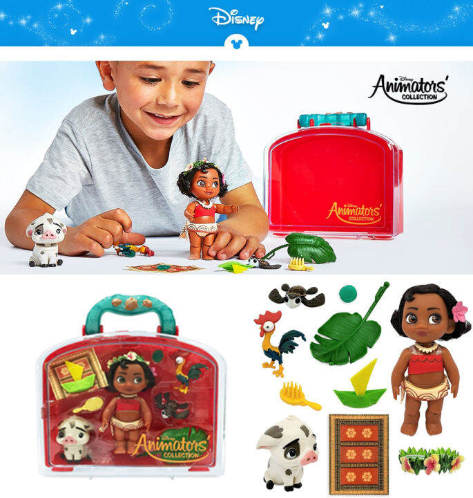 นำเข้า-disney-moana-animators-collection-mini-doll-play-set-5-inches-ราคา-990-บาท